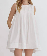 Entro - Camila Pleated Mini Dress