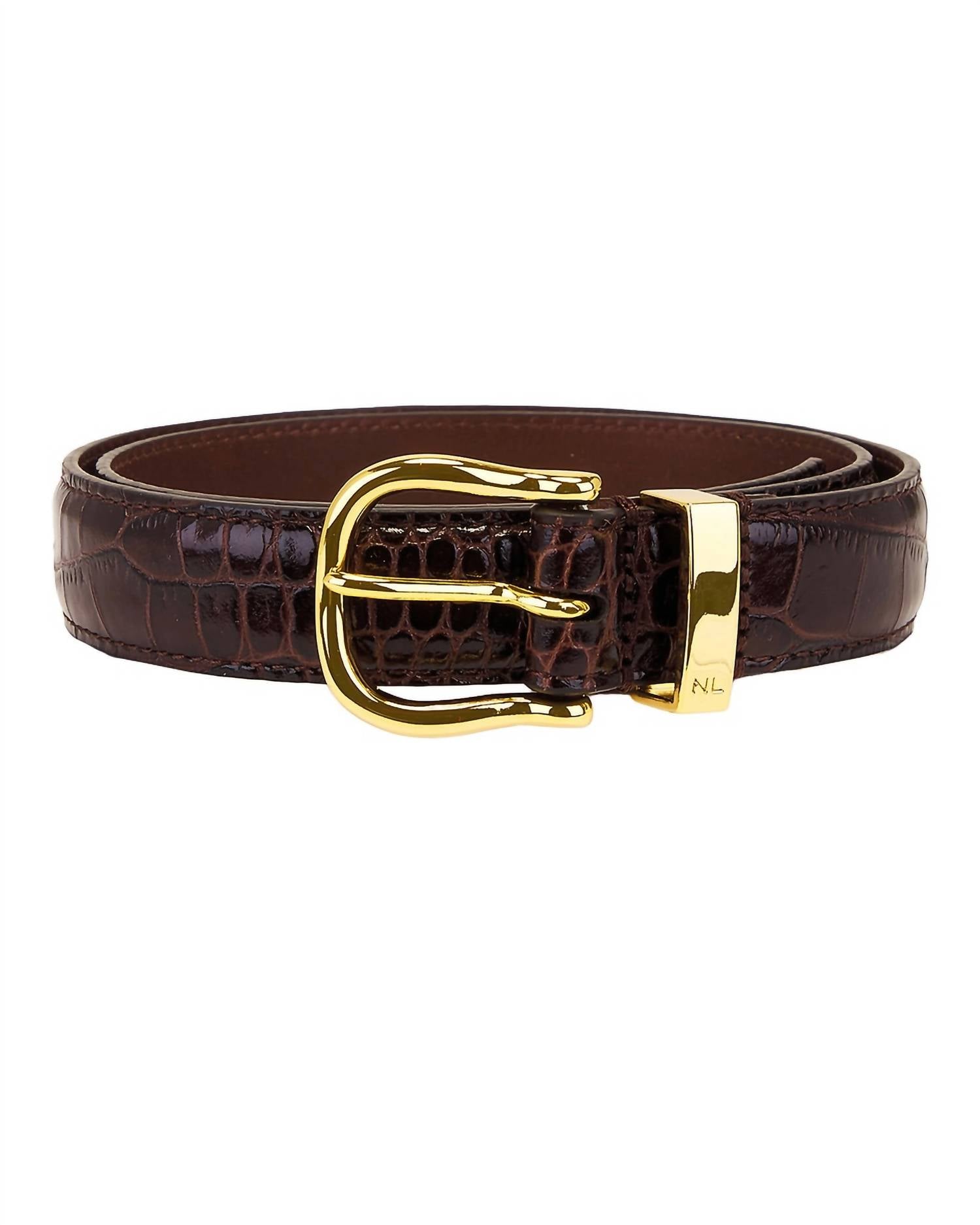 Nili Lotan - Women's Louise Slim Leather Belt