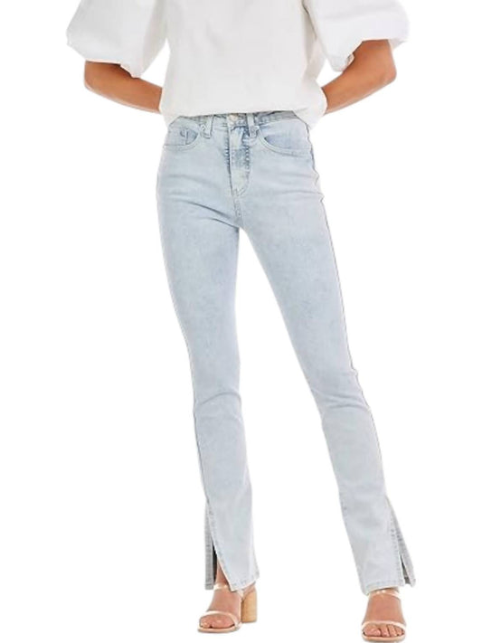 White Birch - Yorker Side Slit Jeans