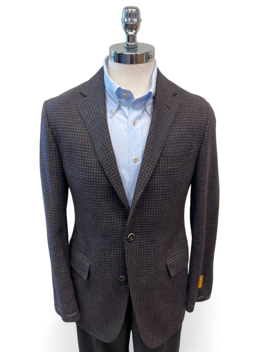 Hickey Freeman - HOUNDSTOOTH CHECK SPORTS COAT - REGULAR LENGTH