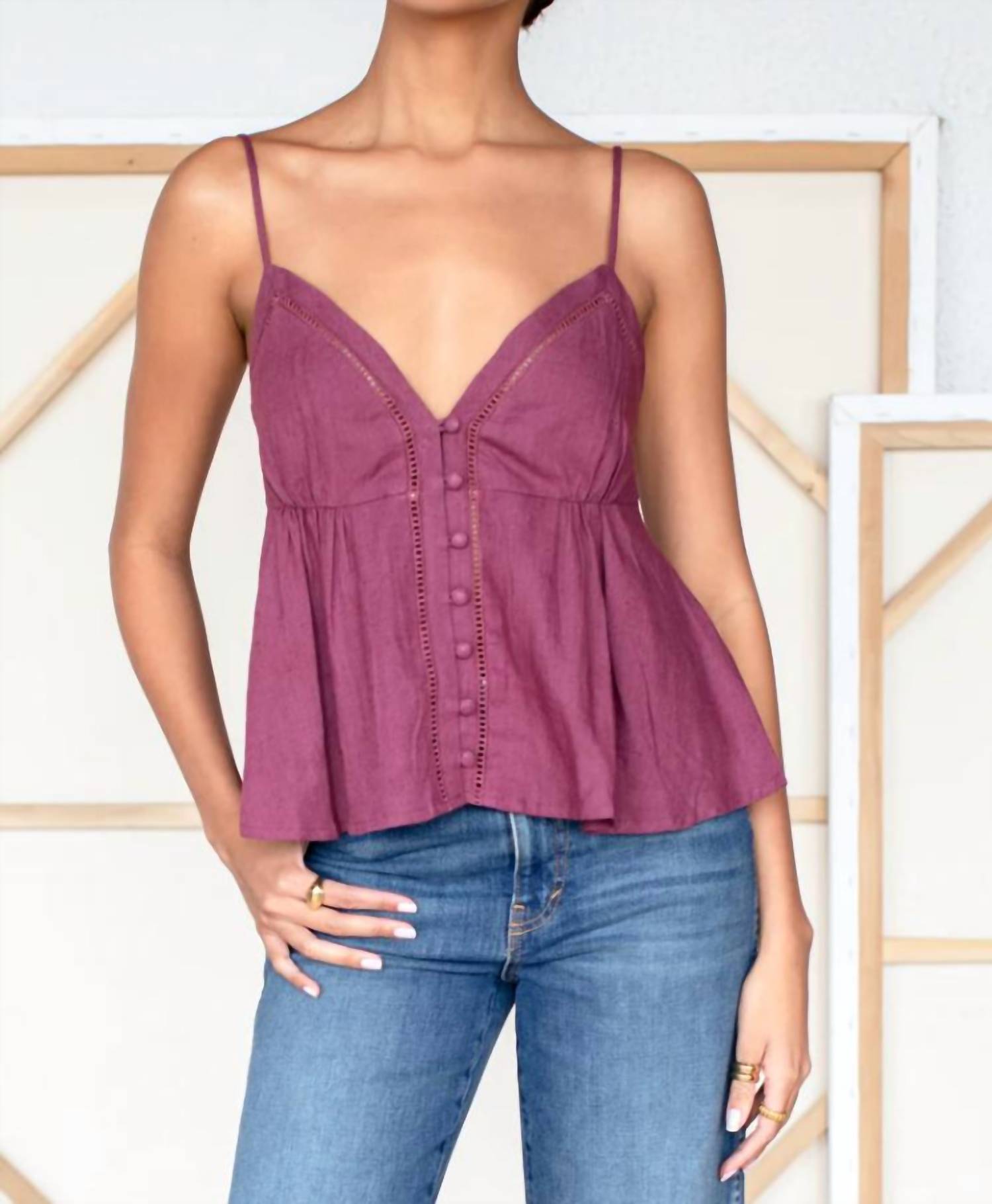 Emerson Fry - Ladder Trim Top