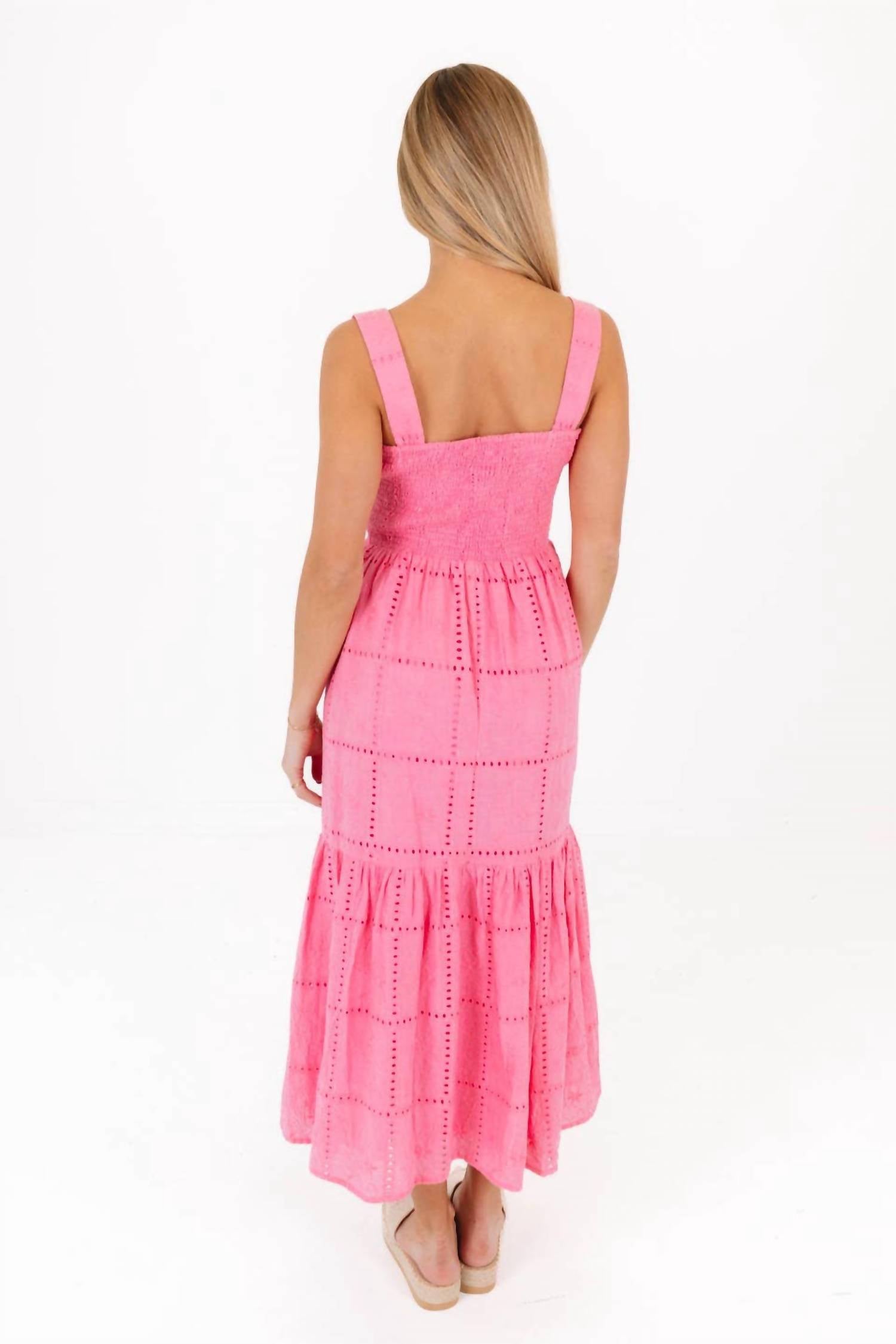 J.Marie - Presley Eyelet Midi Dress