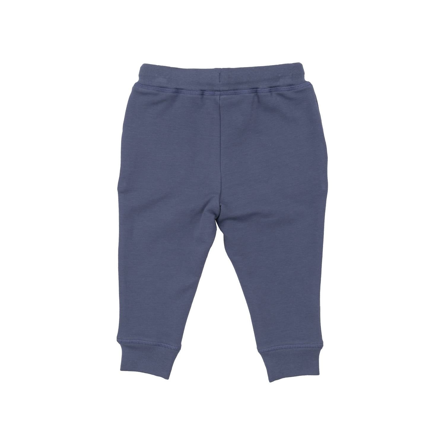 ANGEL DEAR Boy's Footballs French Terry Hoodie And Jogger Set in inky blue - item - view 4