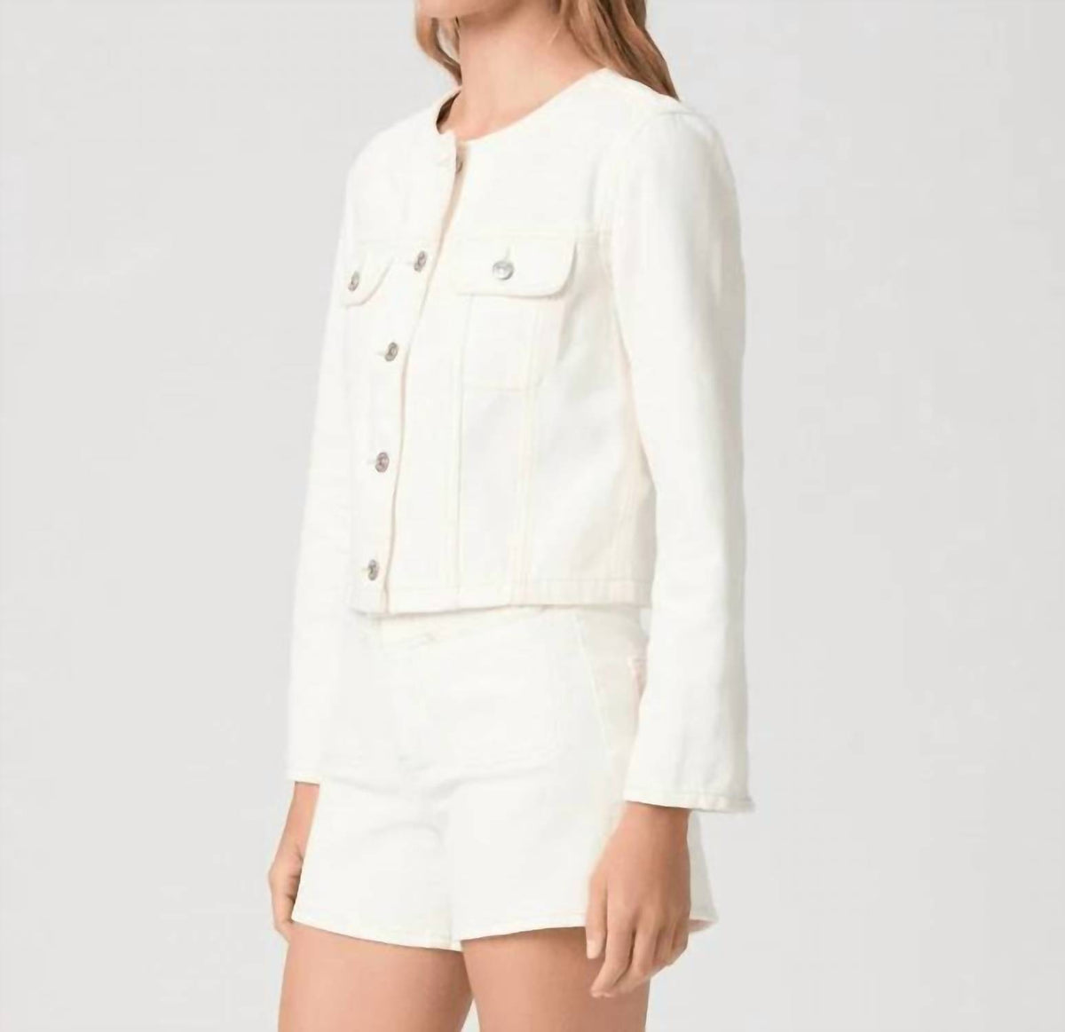 Paige - Dean Collarless Jacket