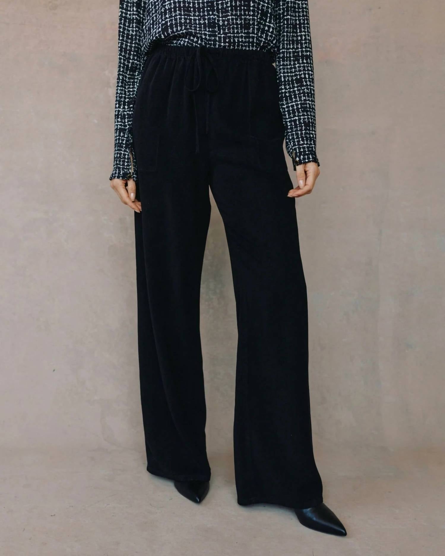 Bella Dahl - Kylie Wide Leg Drawstring Pant