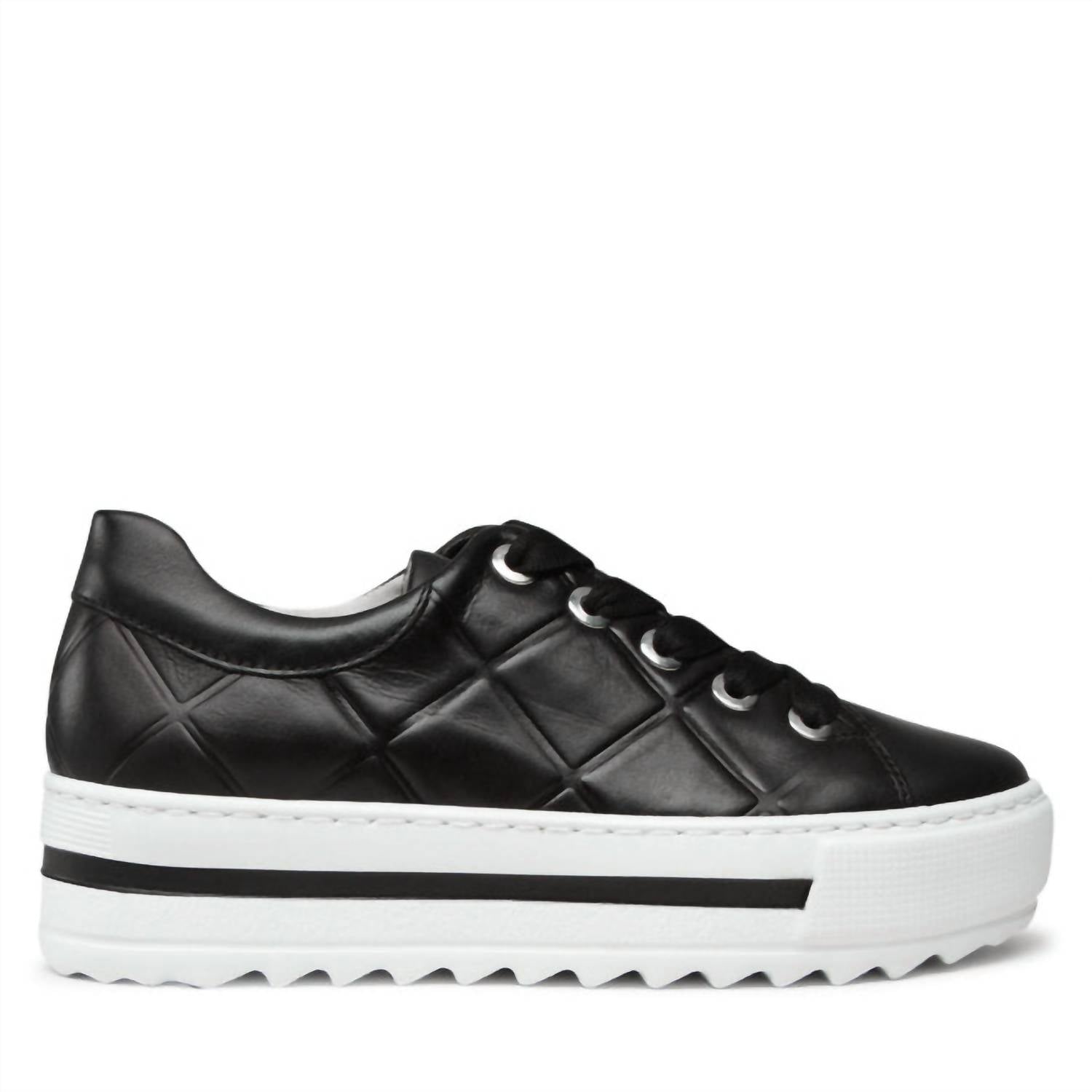 Gabor - Women's Platform Leather Sneaker