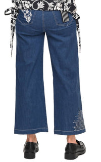 Tulip Clothing - Wylie Denim Wide Leg Pants