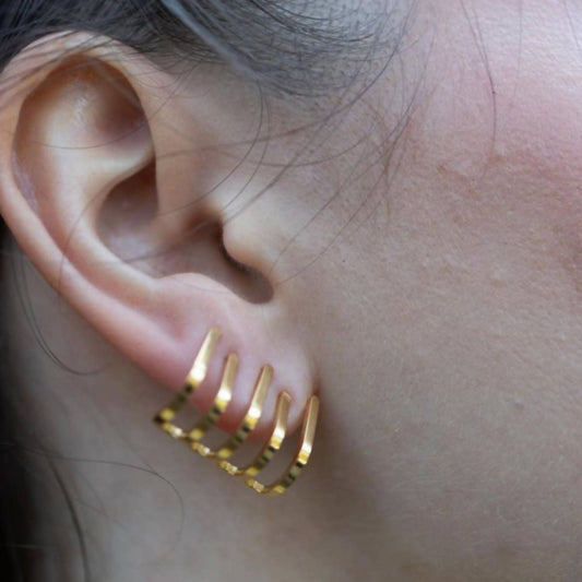 Jagged Halo Jewelry - Women's Claw Earrings
