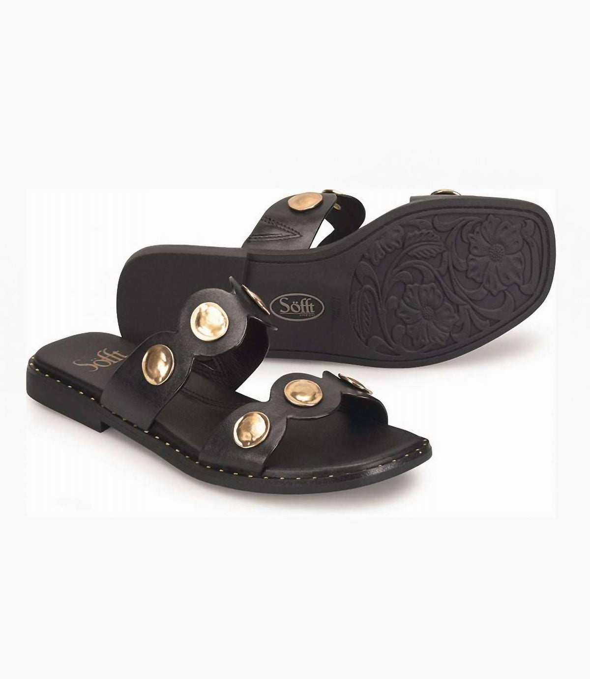Sofft - Women's Ezra Studded Slides