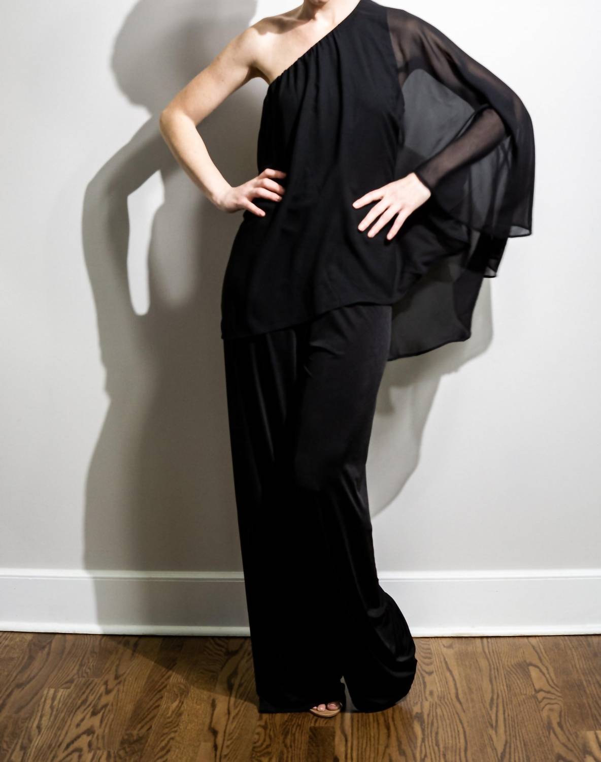 Betsy Moss - Muse Off-shoulder Jumpsuit
