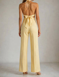 Akalia - Aurelia Draped Petal Halter Top