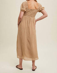 Wishlist - Easy striped midi dress