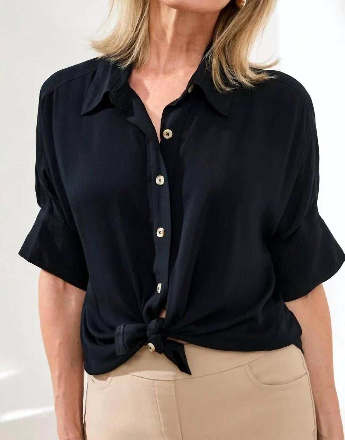Tribal - Elbow Sleeve Blouse