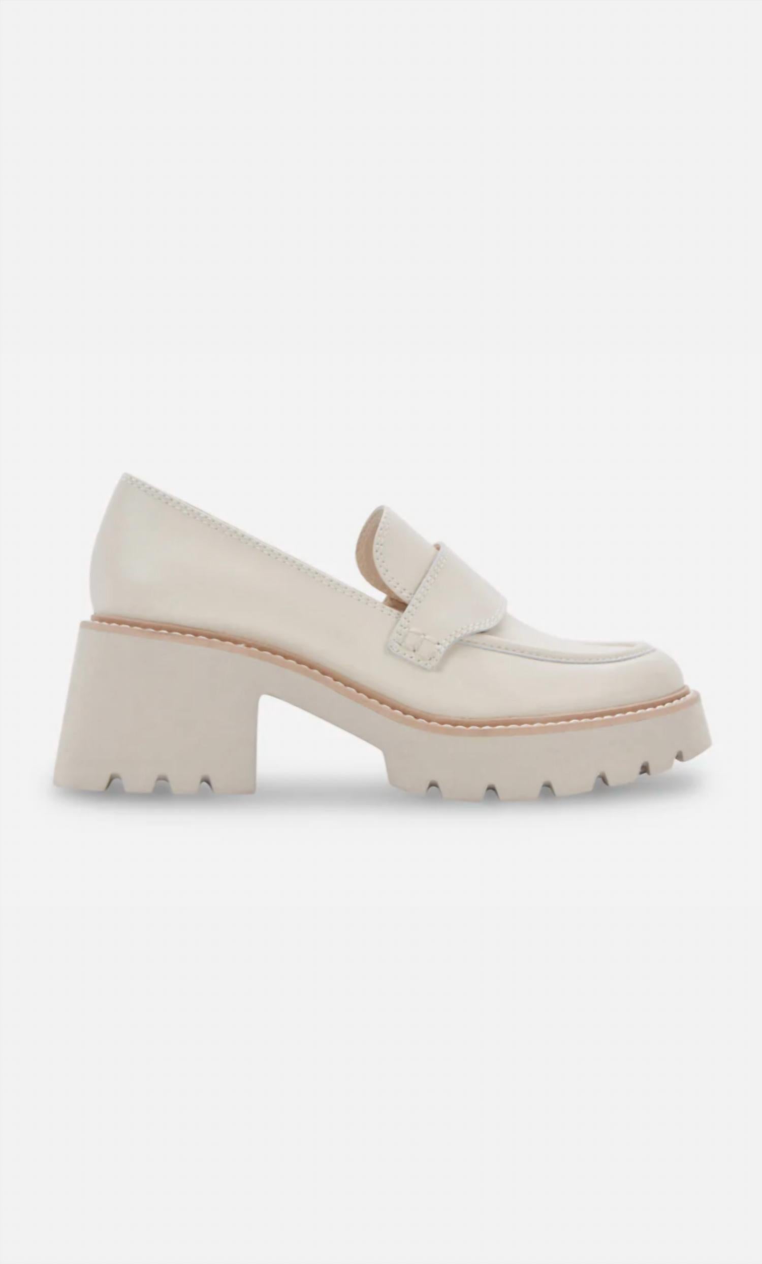 Dolce Vita Women's Halona Loafers in ivory - women's flats