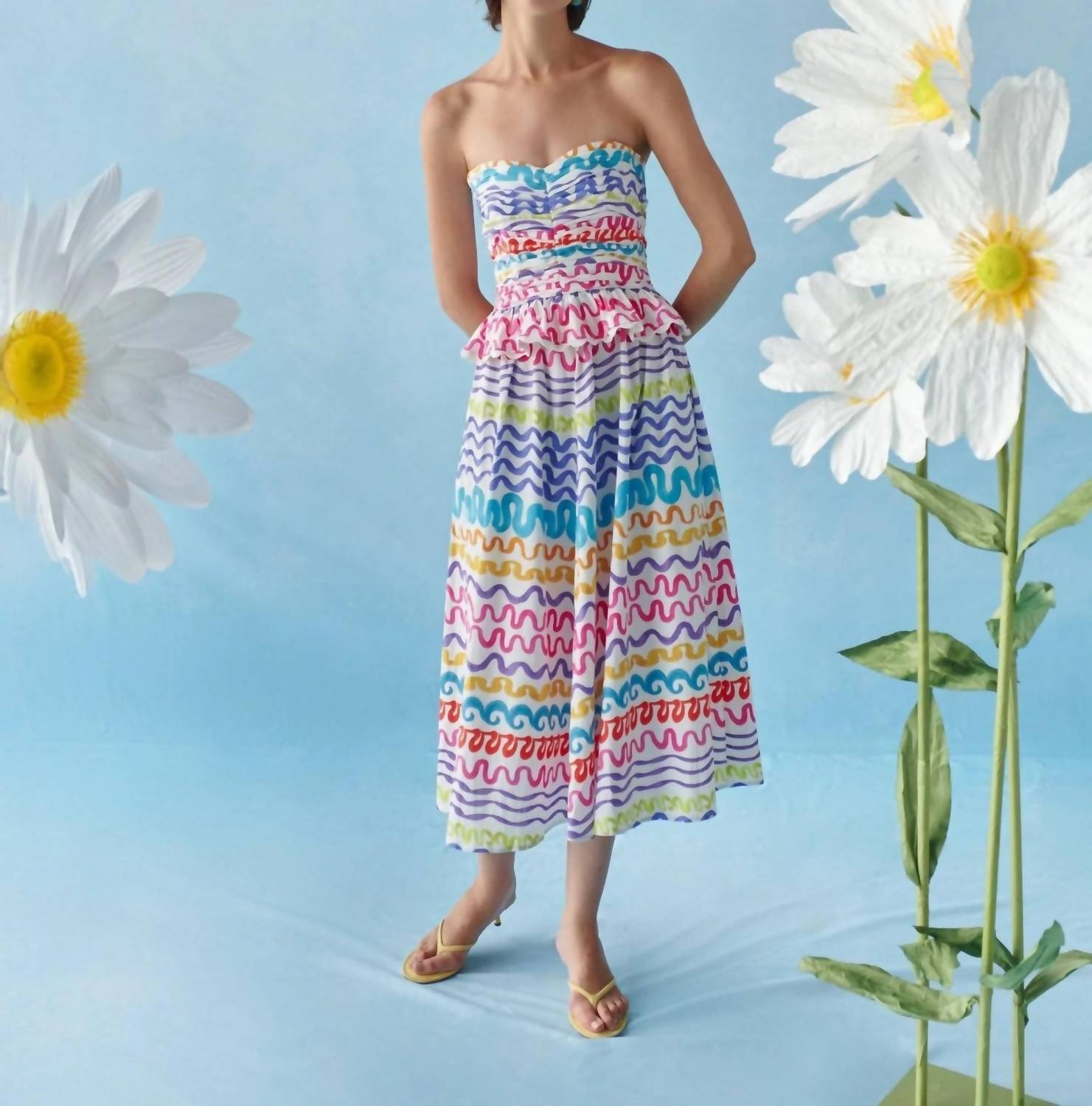 CELiA B Serpentine Dress in multicolor - women's dress