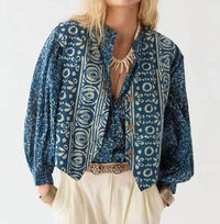 Maison Hotel - Baricco Patterned Vest