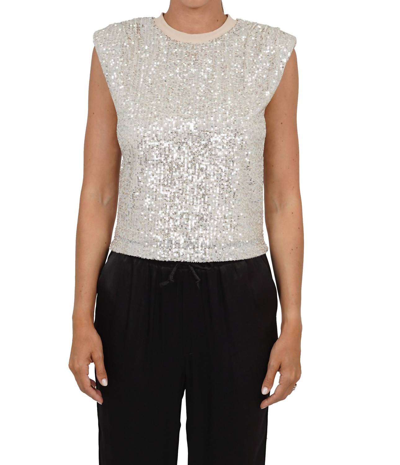 Love Token - Scarlett Sequin Top