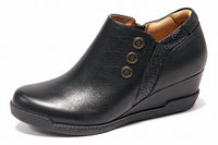Halsa Footwear - Women's Devina Wedge Ankle Bootie