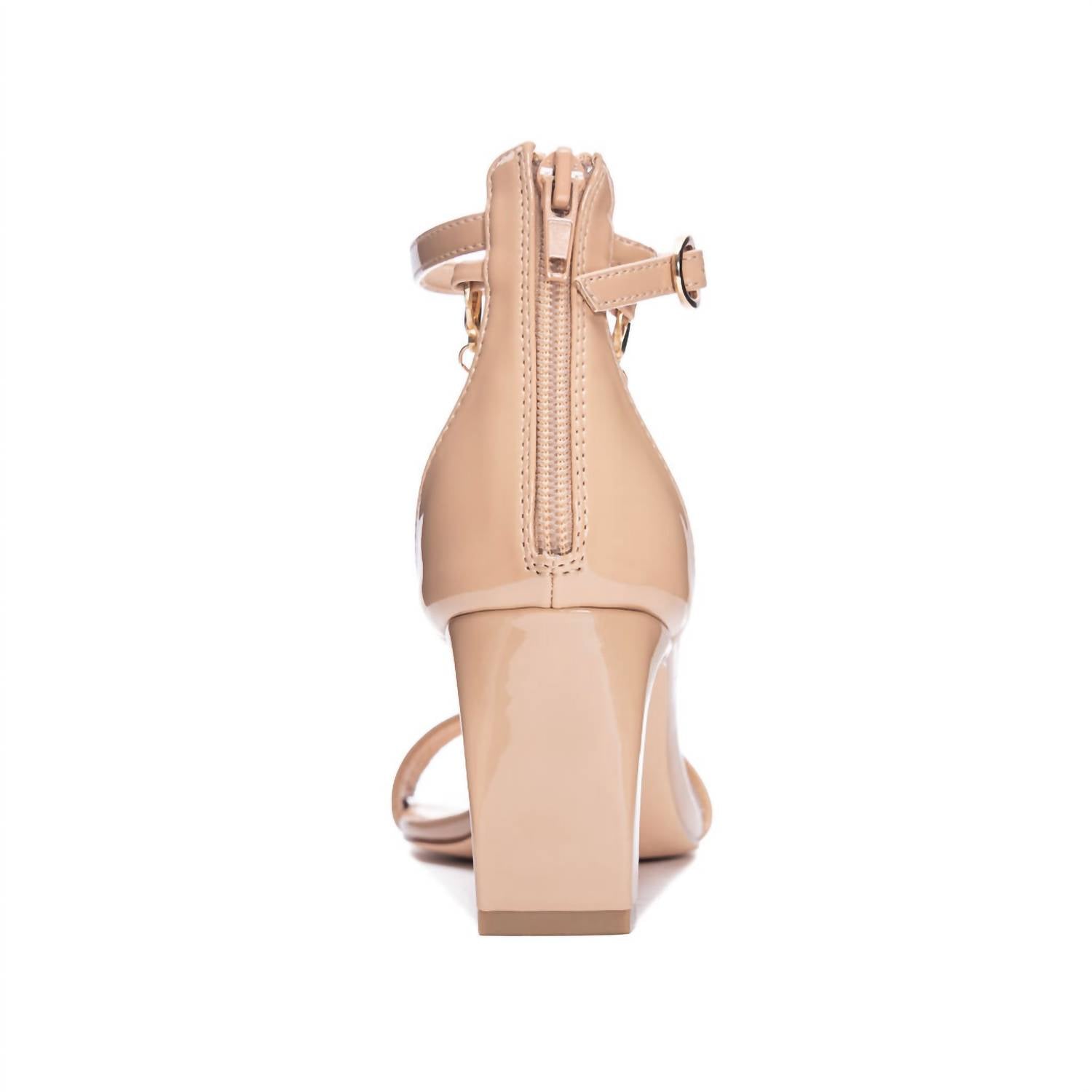 Chinese Laundry - Women's Yara Patent Chain Ankle Strap Heels