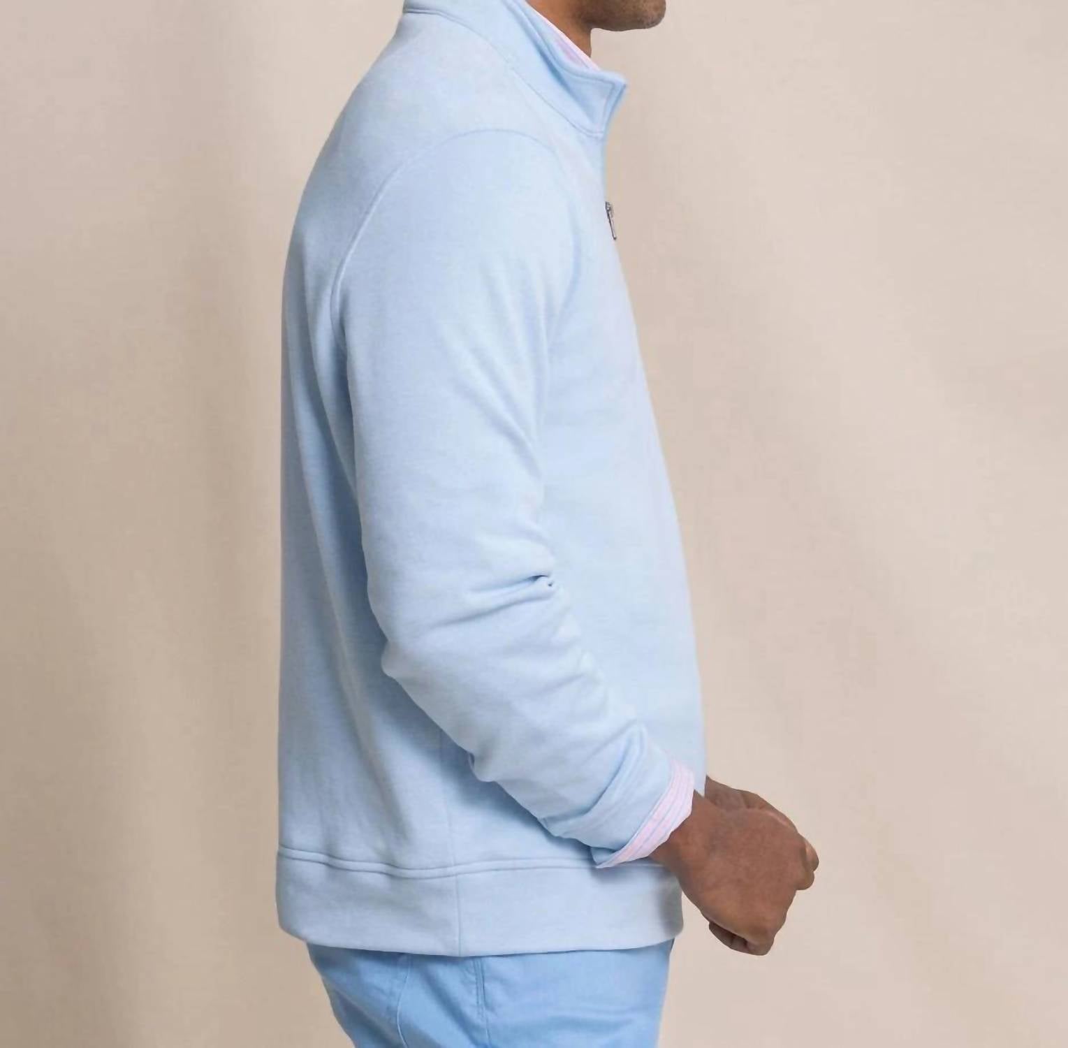 Southern Tide - Sandy Cove Pique Quarter Zip Top
