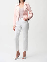 Joseph Ribkoff - Fira Faux Suede Decorative Buckles Jacket