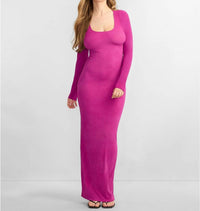 Padma X Bare Necessities - Ribbed Knit Tie Back Dress