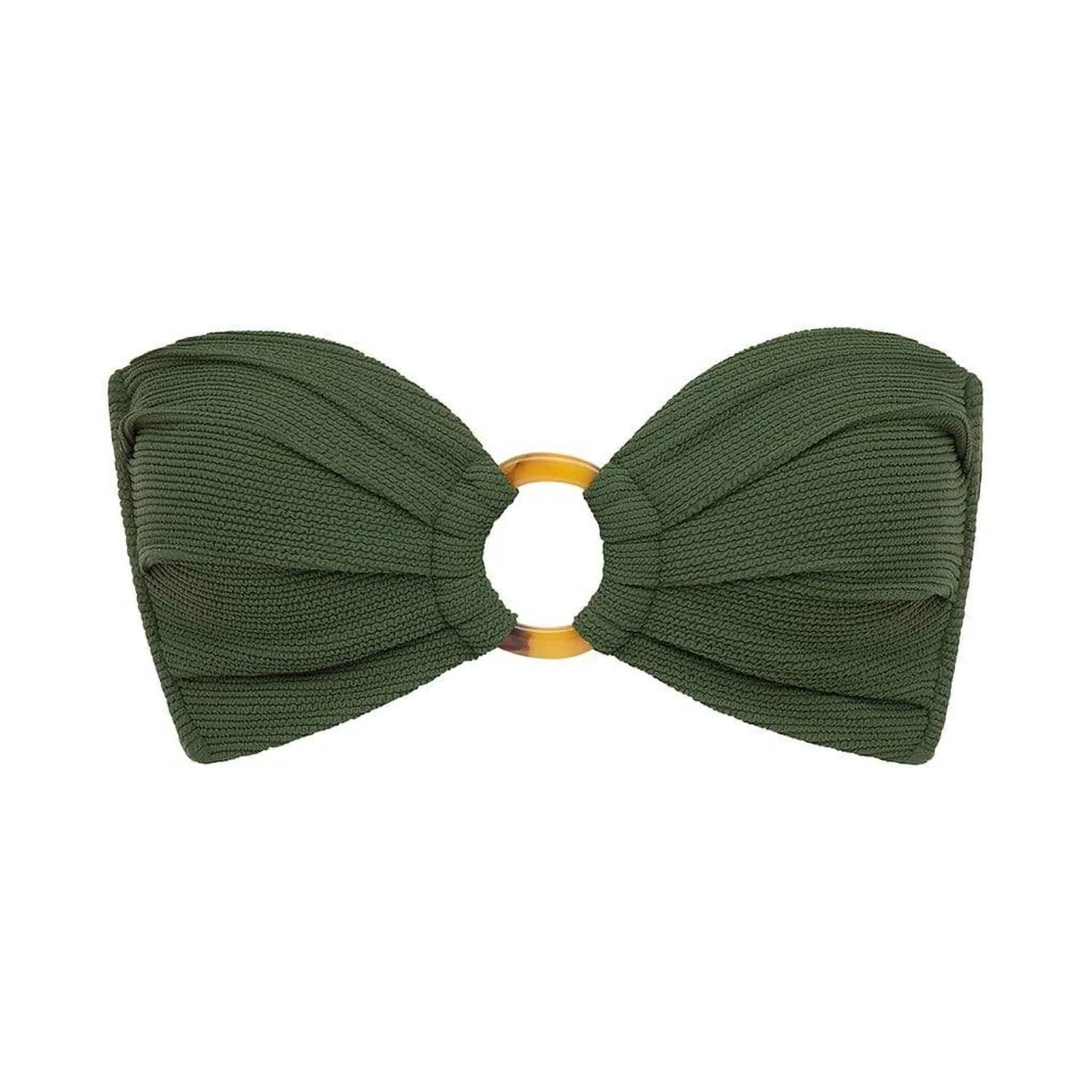 Montce - Micro Scrunch Tori Bandeau Bikini Top