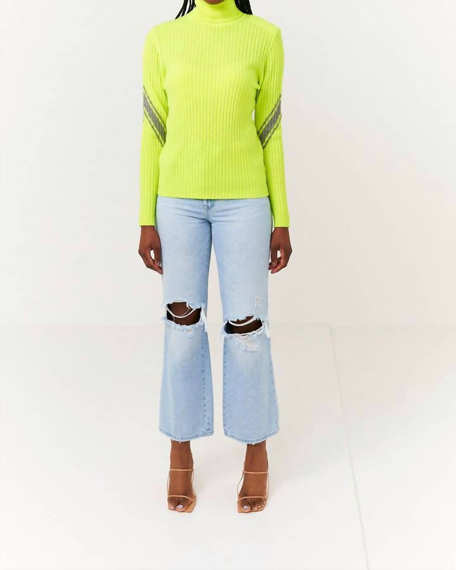 Brodie Cashmere - Rosa Turtleneck Sweater