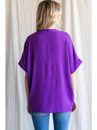 Jodifl - V-neck Shift Top