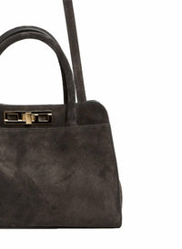 Fabiana Filippi - Women's Suede Medium Handbag