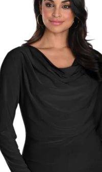 Frank Lyman - Drape Front Knit Top