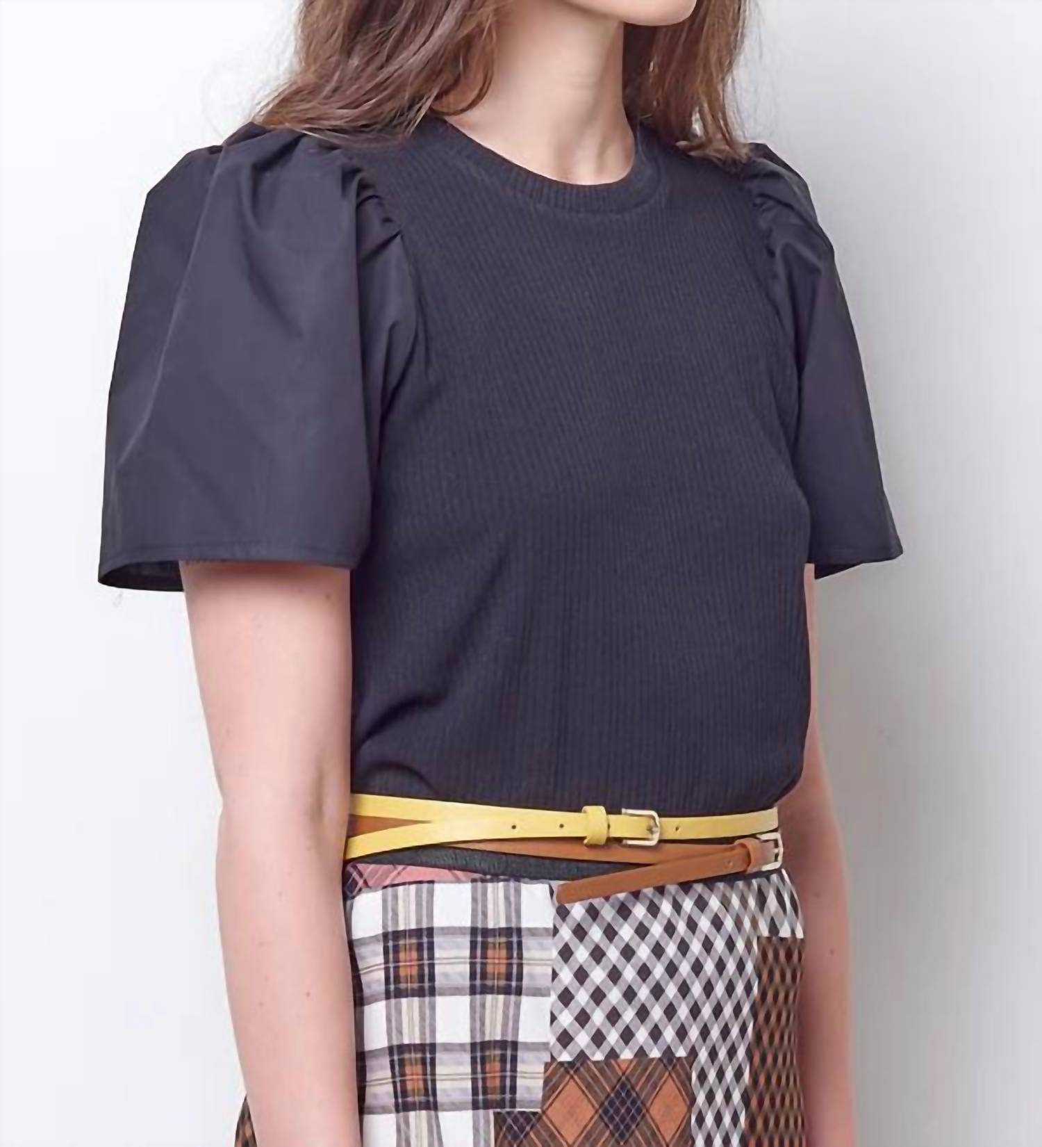 Corey Lynn Calter - Carlee Puff Sleeve Top