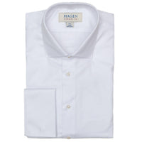 Hagen Carmel - Men’s Dobby French Cuff Dress Shirt