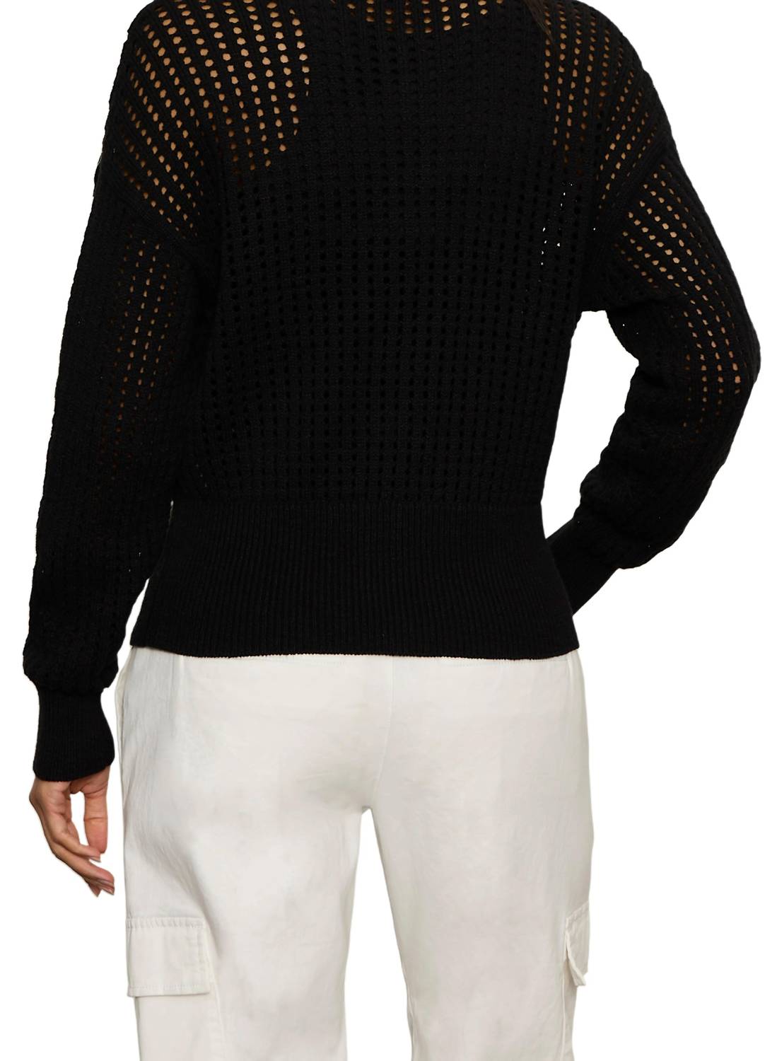 Sanctuary - Laguna Open Knit Sweater Jacket