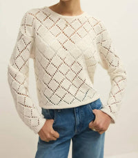 Z Supply - Hullen Crochet Sweater