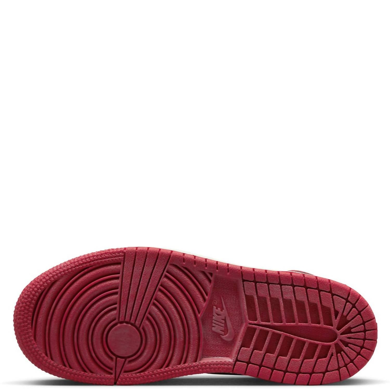 Air Jordan Preschool 1 Retro High Og Sneakers in red black white - kids' sneaker - view 6