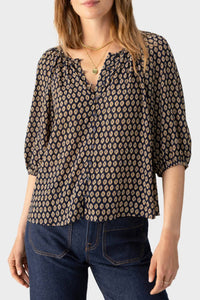 Sanctuary - Blouson Sleeve Soft Blouse