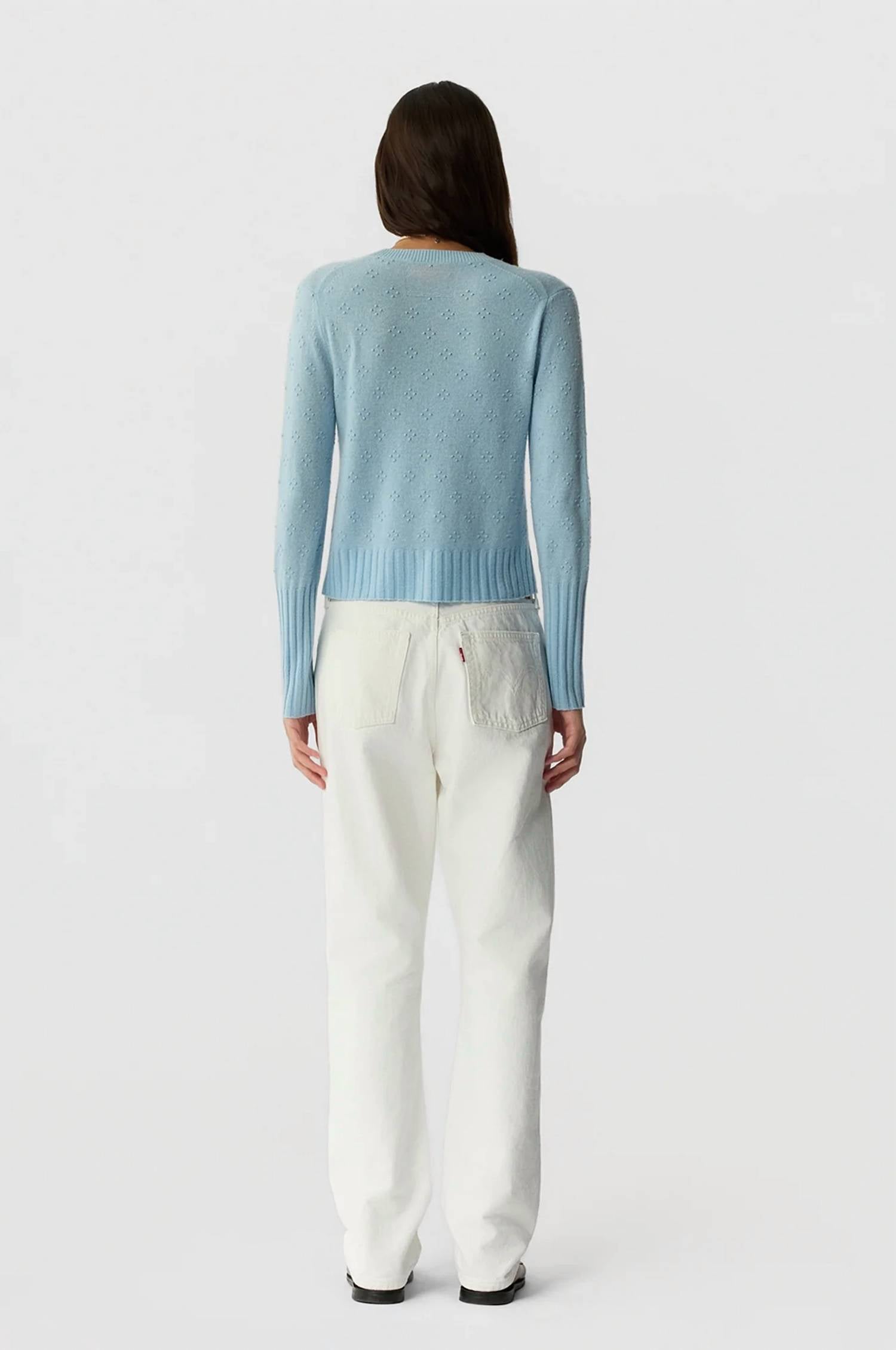 Guest In Residence - Compass Shrunken Crew Sweater