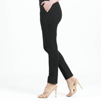 Clara Sunwoo - Rayon-ponte Knit Straight Leg Pocket Pants