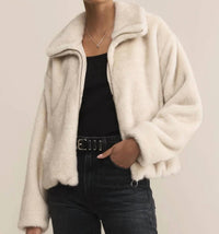 Z Supply - Amethyst Faux Fur Jacket