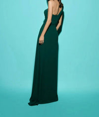 Tarik Ediz - Iris Elbise One-shoulder Crepe Evening Gown