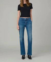 Joe's Jeans Provocateur Mid Rise Petite Bootcut Jeans in crave - women's jeans