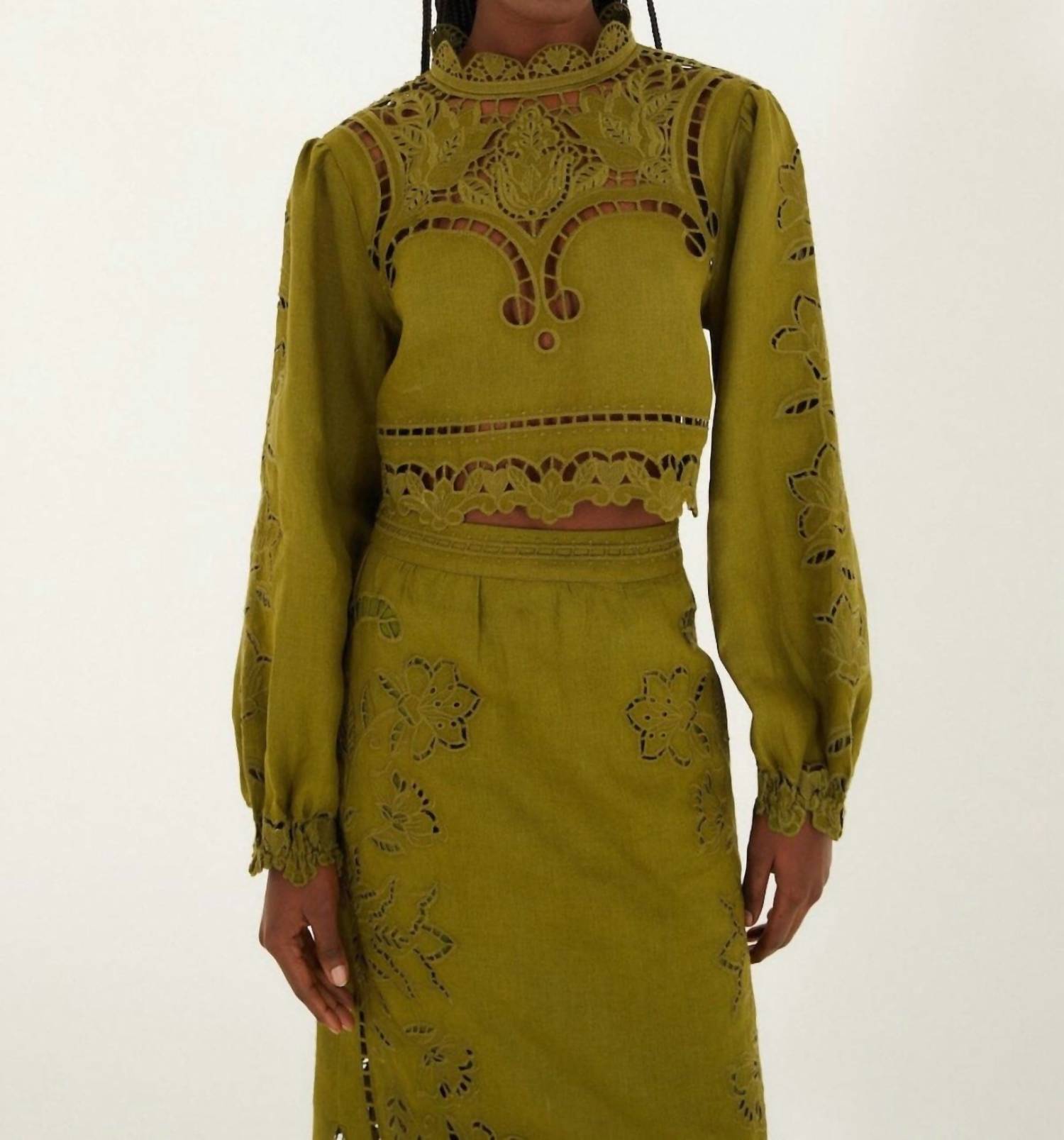 Farm Rio - Majestic Garden Blouse