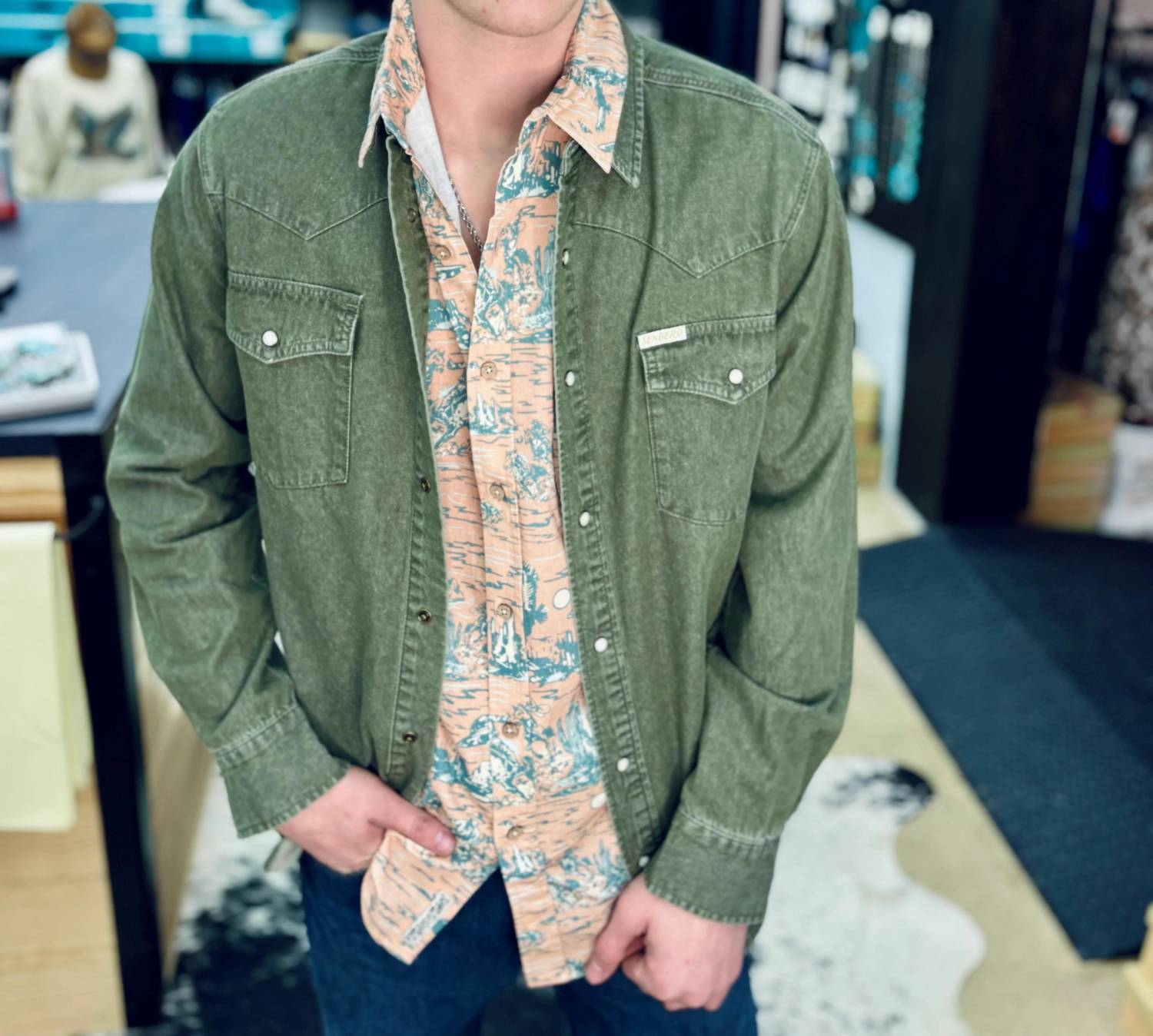 Sendero Provisions Co. - Wyatt Pearl Snap Shirt
