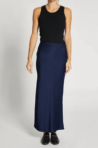 Saint Art - Talia Charmeuse Maxi Skirt