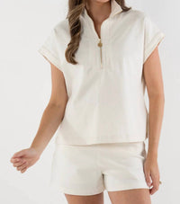 Emily Mccarthy - Gardenia Poppy Pullover
