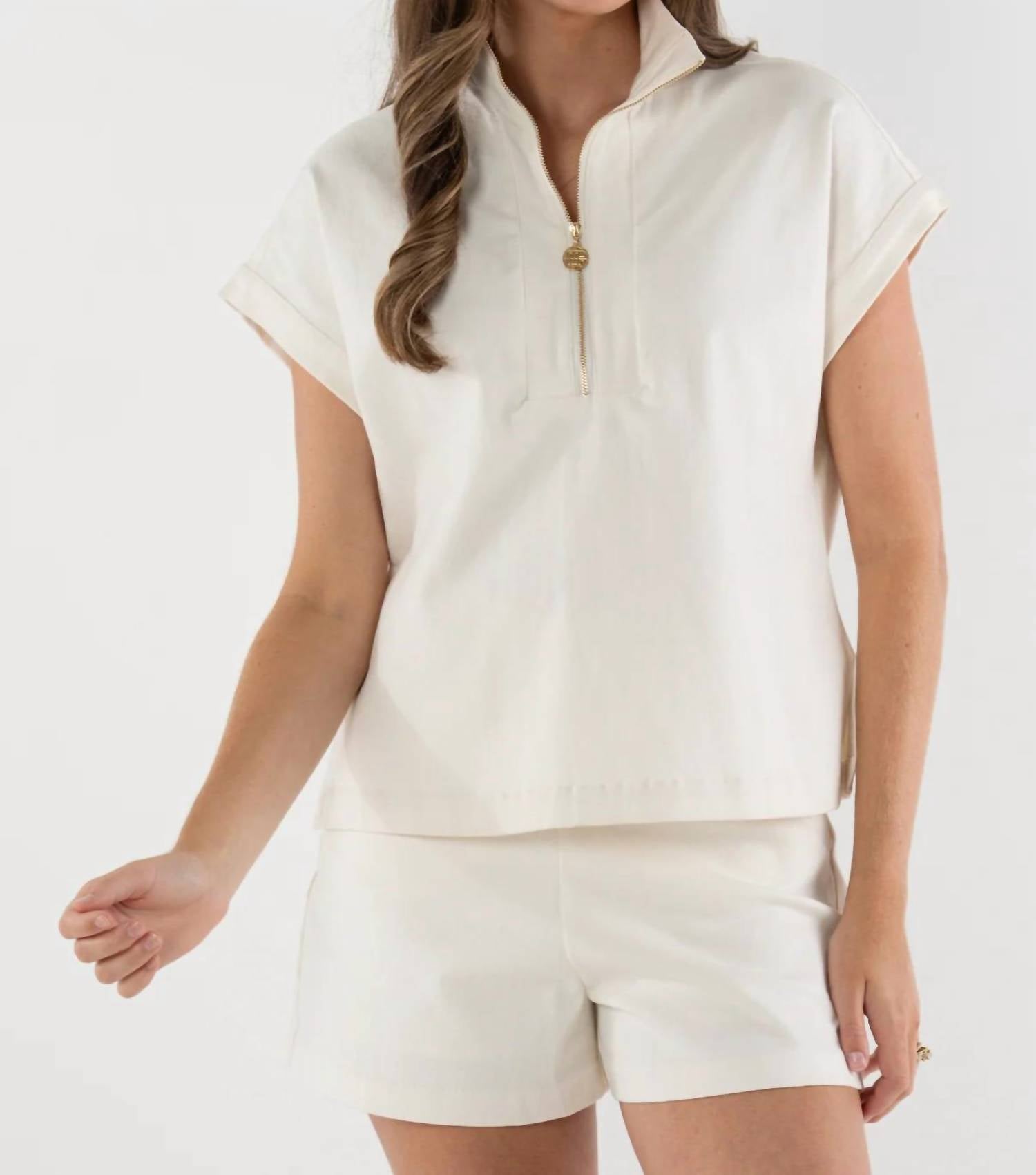 Emily Mccarthy - Gardenia Poppy Pullover