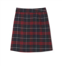 Kids Plaid Two-Tab Skort