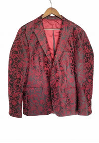 Carlos Amorin - Men Jacquard Floral Blazer