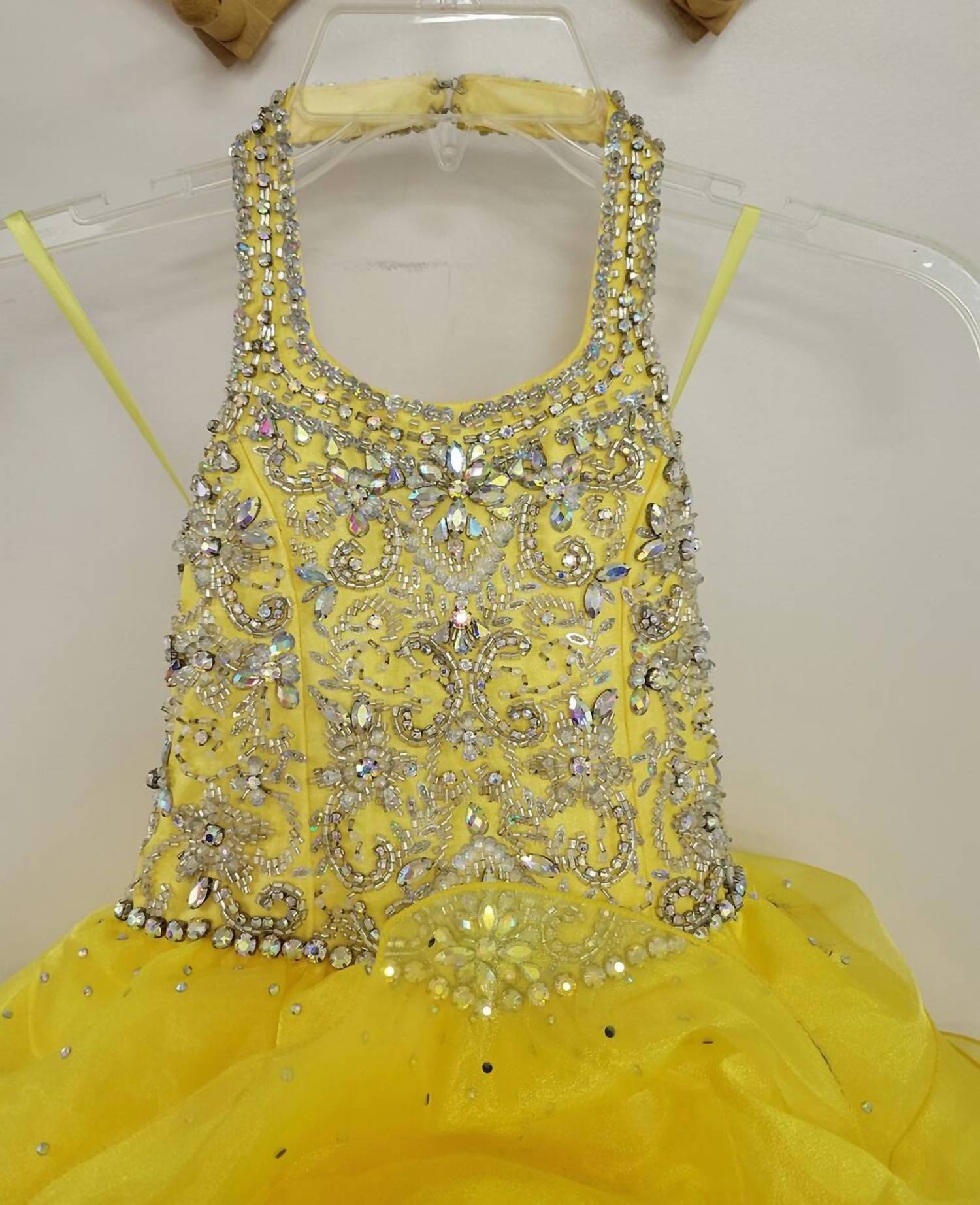 Little Rosie - Girl's Glitz Long Pageant Dress